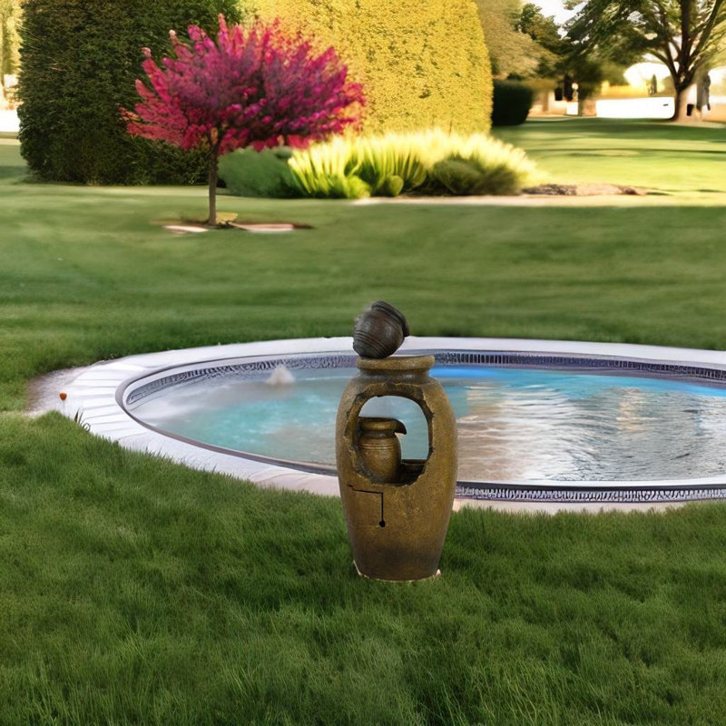 Fontaine de sol avec lumière Chasidee