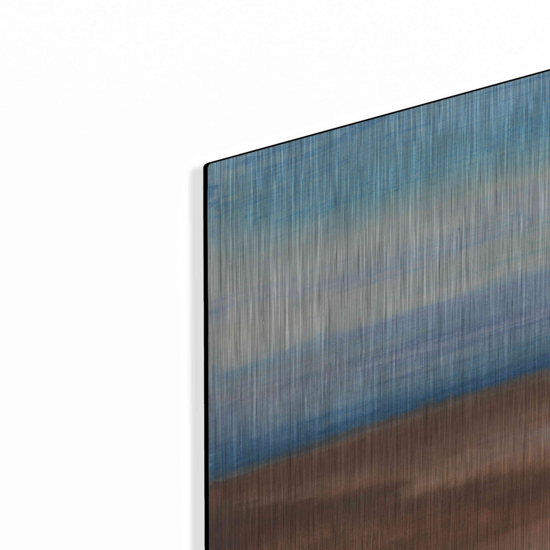 Ivy Bronx «Sandy Ridge II» par Chris Paschke, art mural en métal, H 12 po x l 12 po