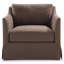 Langley Swivel Armchair-1482043593