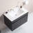 Mala 29.92 " W Wall Mounted Wall Mounted 1 Single Vanity Bathroom Vanity With Ceramic Top