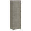 Meuble de rangement de jardin gris-126259025