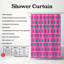 Rideau de douche Pink Geo - Premium-1614277636