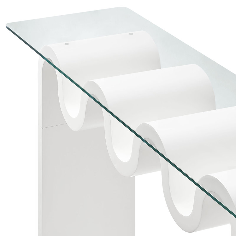 Console Ondine, Blanc
