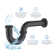 Kibi Decorative P-trap
