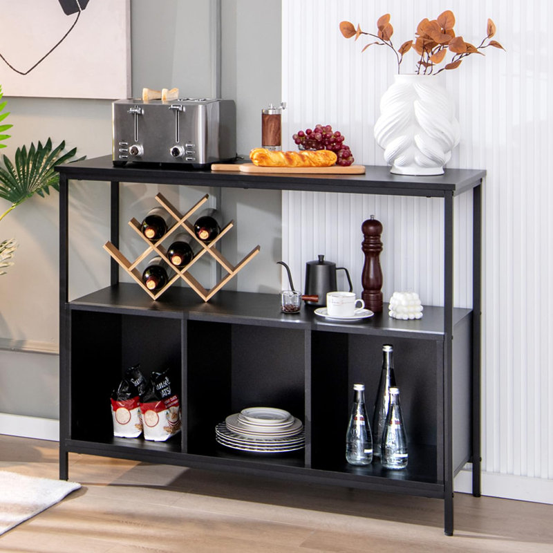 Nahian 110cm Sideboard, Black