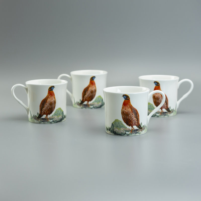 Grande tasse à café Golden Pheasant