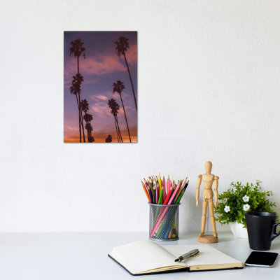 LA Sunset by Bethany Young - Wrapped Canvas Print