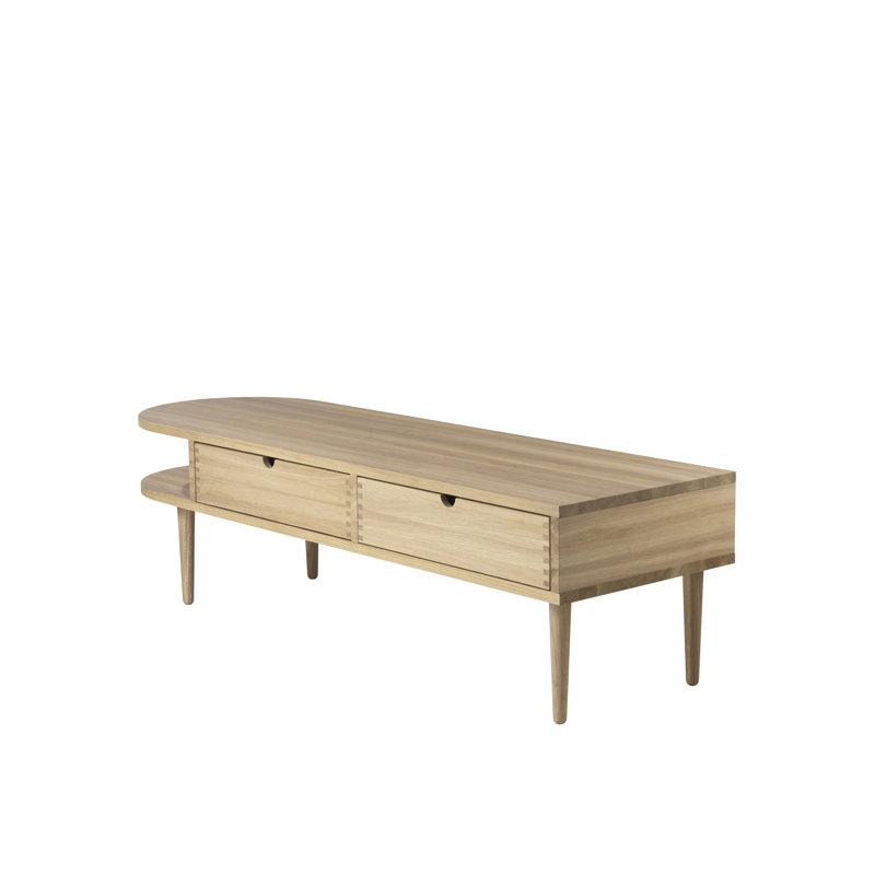 F24 Solid Wood Storage Bench, 15.75" H x 57.09" W x 17.72" D
