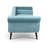 Chaise Lounge With Scroll Arms