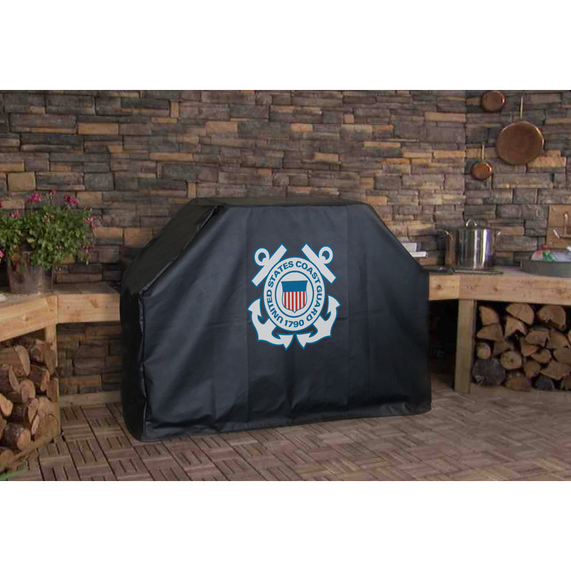 Holland Bar Stool 72'' W x 21'' D Grill Cover, Coast Guard