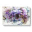 Purple Rose In Abstract - Wrapped Canvas Painting-55341578