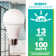 100-Watt Equivalent A19 Dimmable LED Light Bulb, 2700K Soft White, 8-pack