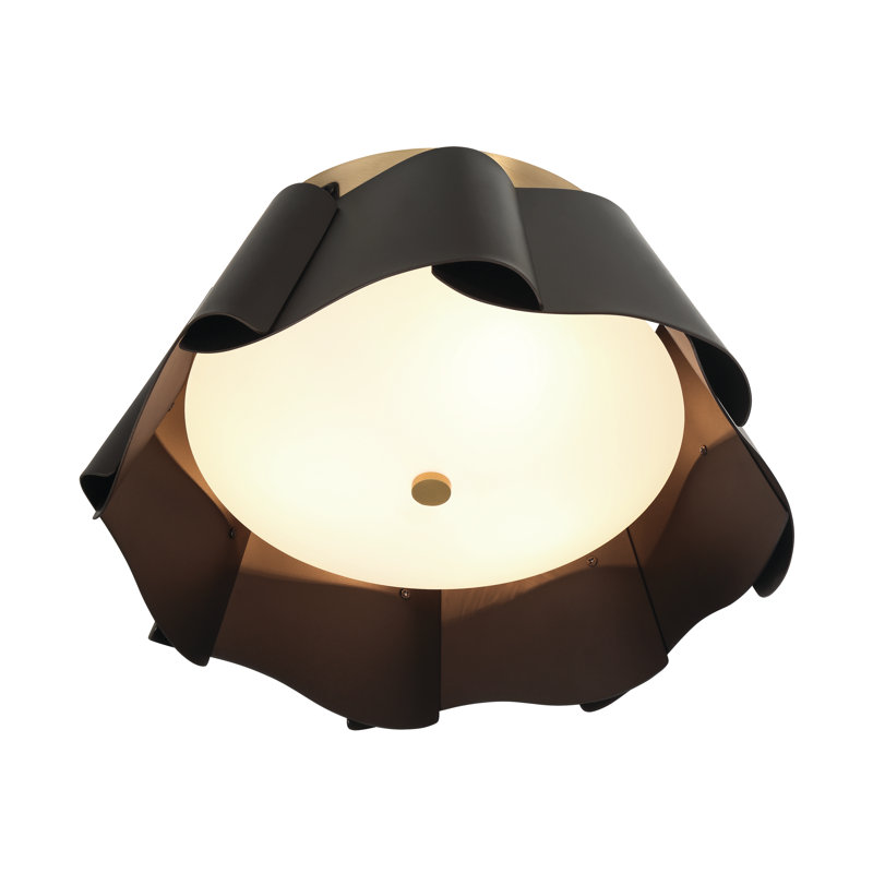 Waveform 14" 3-Light Flush Mount