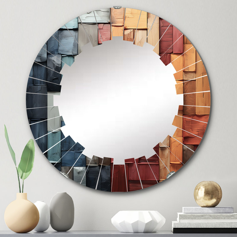 Miroir mural Hazael, 24 po x 24 po