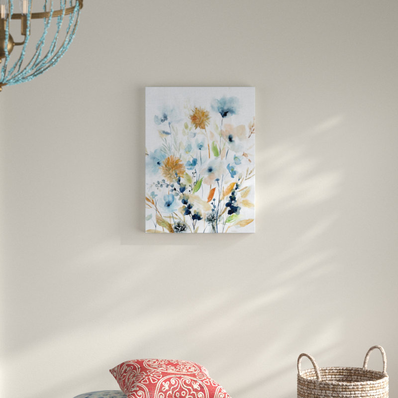« holland spring mix ii », reproduction de peinture à l’huile sur toile tendue, H 24 po x l 18 po x P 1,5 po