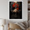 Religious Cross Sacrificial Love Portrait II - Christianism Wall Art Living Room