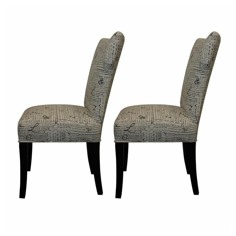 Chaise d'appoint Morris, Journal noir