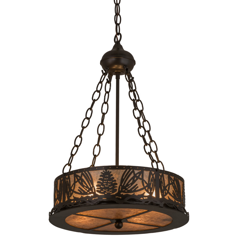 Rustic Lodge 4 - Light Chandelier