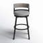 Tabouret de patio avec coussin Welham Chave-66603322
