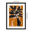 «Galya Ochre Still Life No 6» par Treechild, impression sur bois encadrée-100477630-100477628