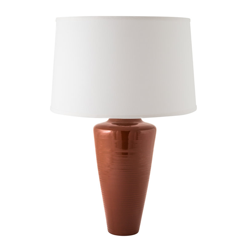 Alinson Ceramic Table Lamp, Cayenne