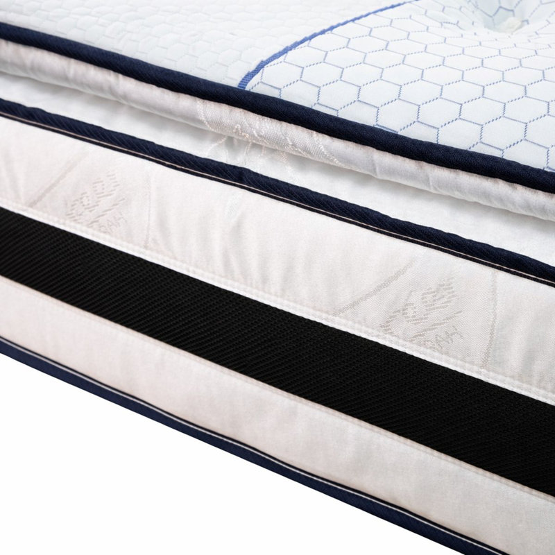 Sareer Furniture Pillow Top Open Coil Mattress, Kingsize (5')