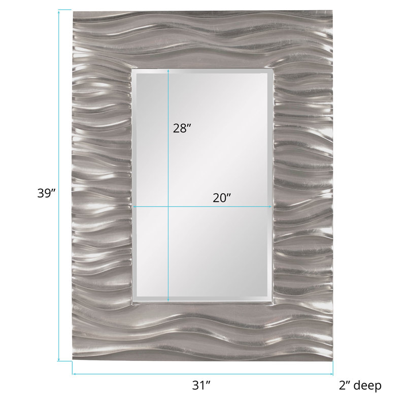 Miroir d'appoint Beahn, Nickel