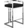 Isam Upholstered Counter Stool with Metal Frame