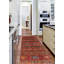 Modern Ersari Red Rug 2'8" x 9'11"