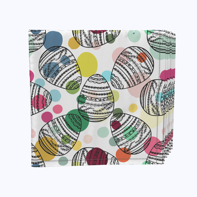 Polyester Food & Drink Square Napkin