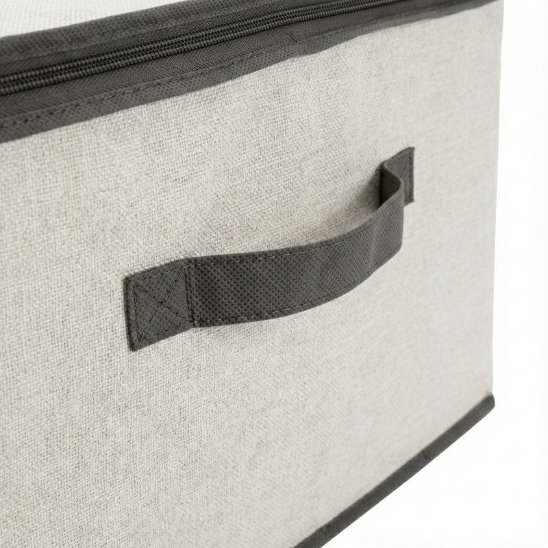 2 Pack Jumbo Storage Bags In Cashmere, Beige