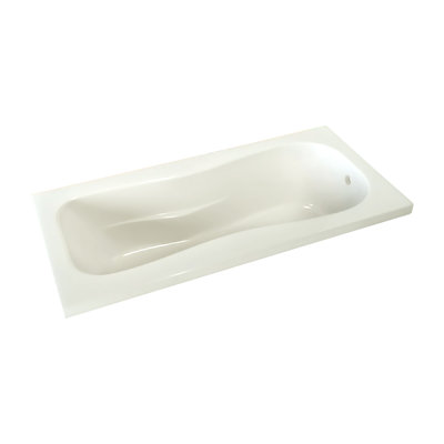 Signature 66'' x 32'' Drop-In Soaking Acrylic Bathtub