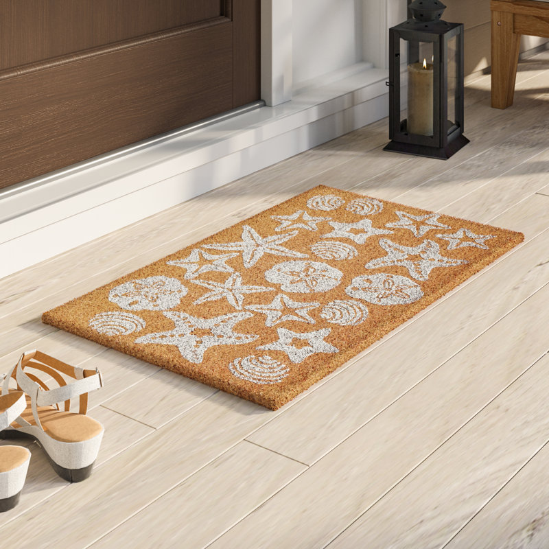 Tapis de porte antidérapant Kidsgrove, Rectangle 1 pi 6 po x 2 pi 6 po
