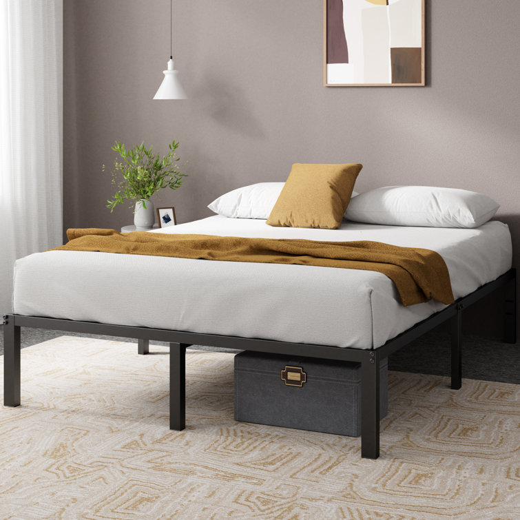 Russel 14'' Contemporary Modern Bed Frame
