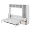 Grand lit escamotable avec placard et tiroirs-75144638