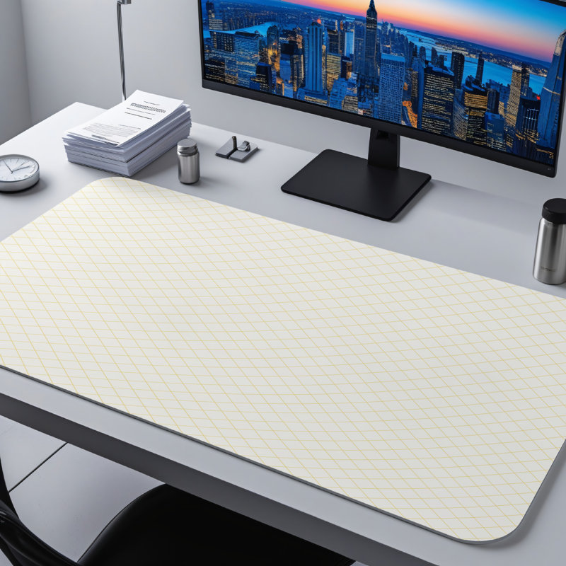 Polyester Desk Pad, 23.6x13.8