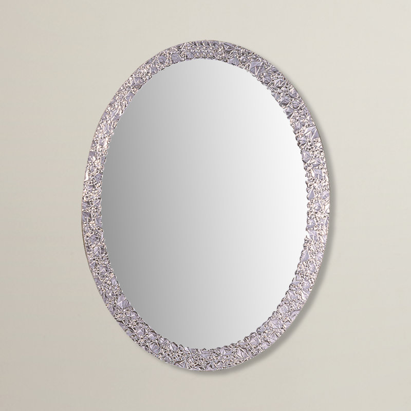 Miroir mural en cristal