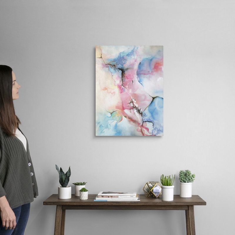 "Bonbon fracture II" par Jason Jarava, reproduction d’art sur toile, H 24 po x l 18 po x 1,25 po, Toile tendue