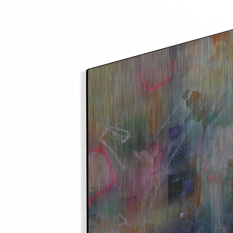 «Wring Studio ™« Coming Home 3 »par Bea Garding Schubert, art mural en métal, H 16 po x l 12 po