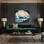 «Hawaiian Natural Arches», art mural sur toile grise-1361560645