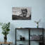 Curious Horse Wild Mane Dramatic Abstract Contemporary Horse Nature Portrait Wall Art Print-135432184