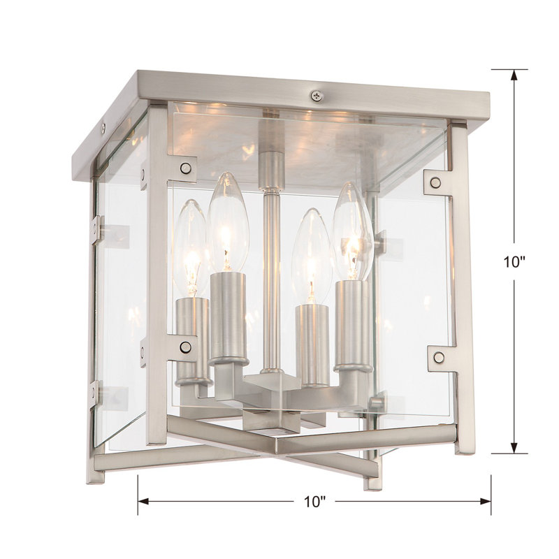 Tevfik 4 - Light 10" Flush Mount