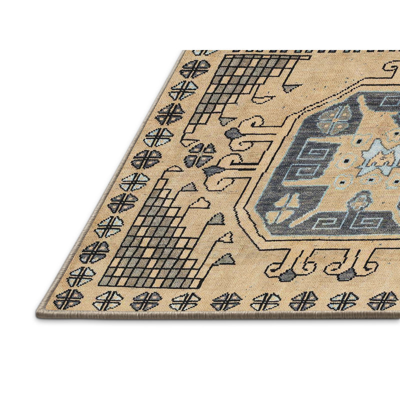 Abstract Indoor Rug, Rectangle 3' x 5'