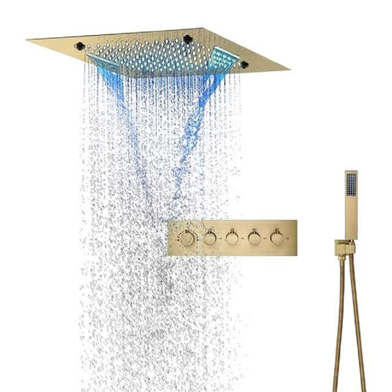 Thermostatic All-In-One Kit with Rough in-Valve