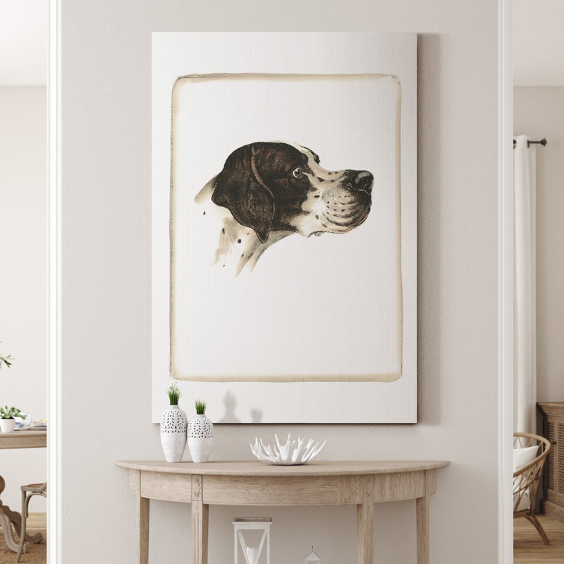 " Danchin Pointer ", 48" H x 32" W x 1" D