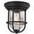 Dark Bronze 1 - Bulb Outdoor Flush Mount