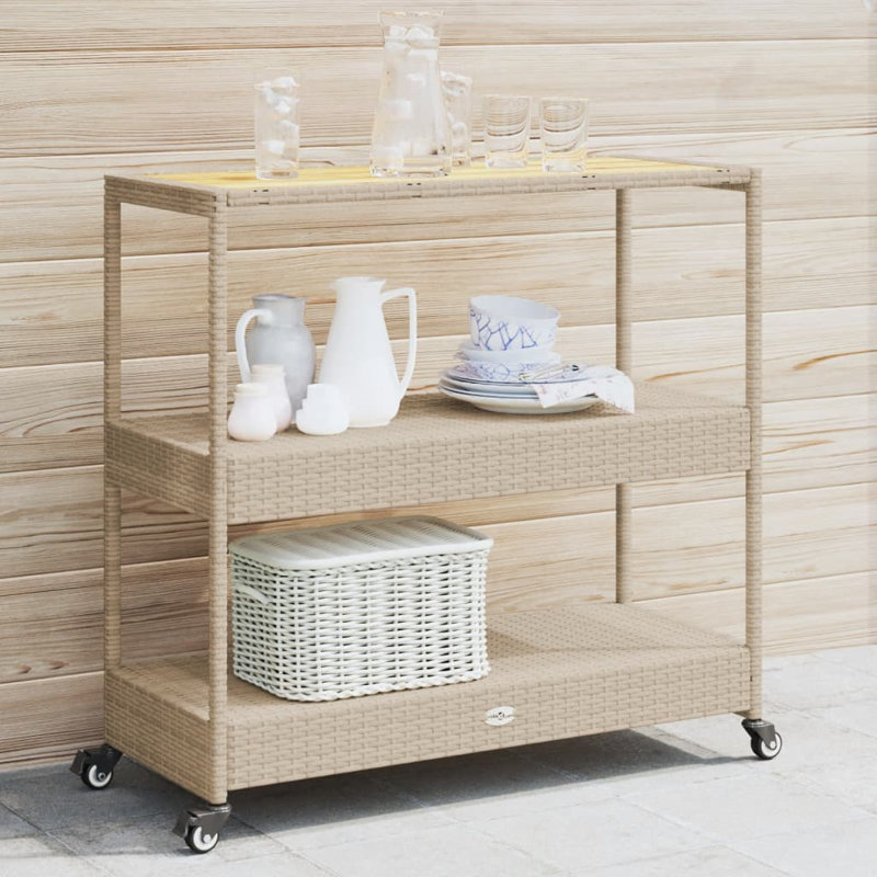 Bar Cart, Beige