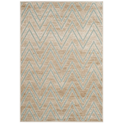 Vernie Chevron Area Rug