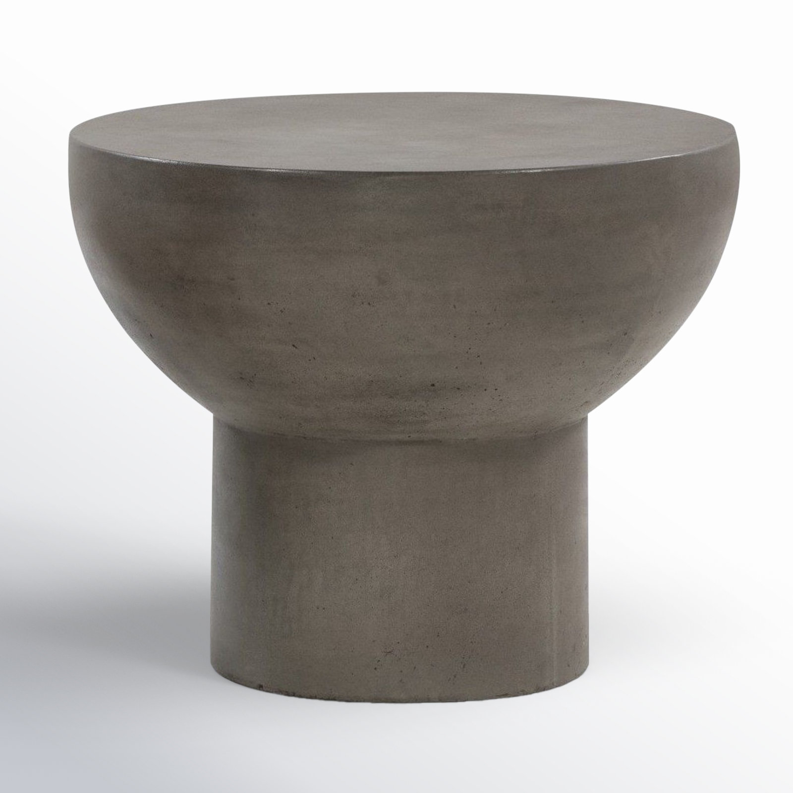 Hendricks 22" Patio Side Table, Gray