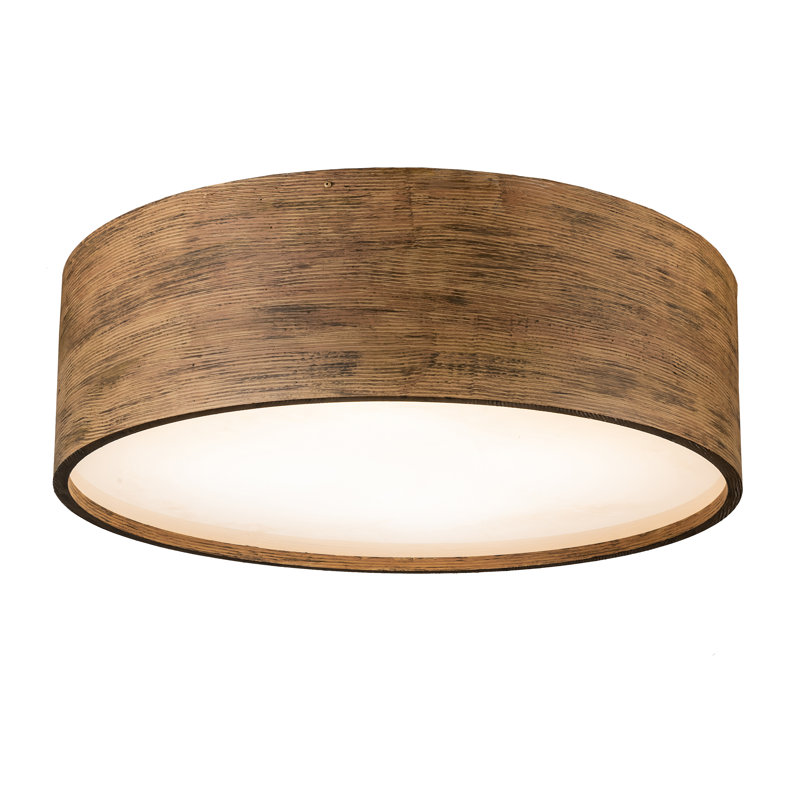 Rustic Lodge 4 - Light Flush Mount